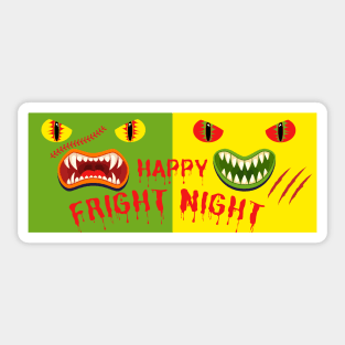 Happy Fright Night Sticker